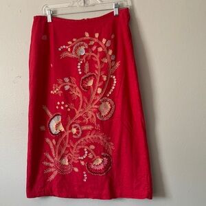 Vintage Beaded and Embroidered Skirt
